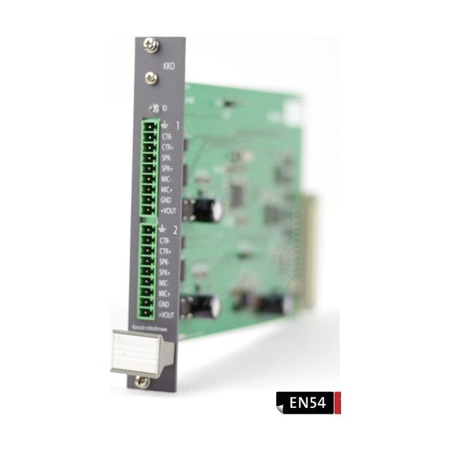pAudio Microphone console card — KKO